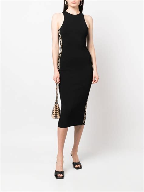 michael kors logo tape dress|Michael Kors empire waist dresses.